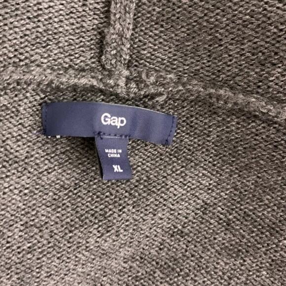 Gap Size XL Angora Grey Cardigan Open Sweater - Picture 6 of 6